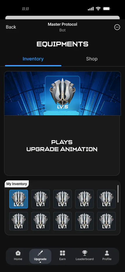 Upgrading